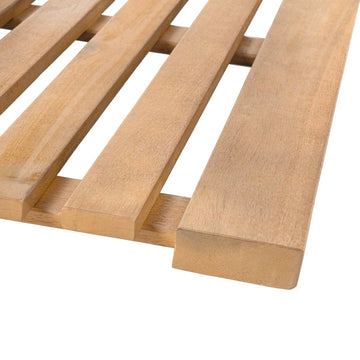 Paige Modern Classic Acacia Wood Slat Mat